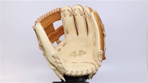 44 Pro Custom Baseball Glove Signature Series Tan Blonde One Piece Wrist Youtube