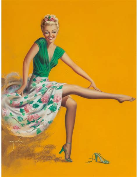 Billy Devorss A Real Leg Show Circa 1940 Mutualart