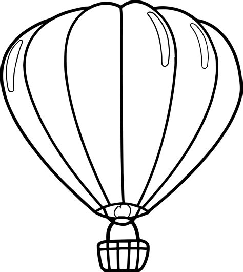 printable hot air balloon
