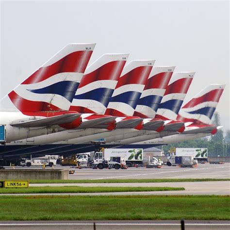 British Airways Tails Travel Off Path