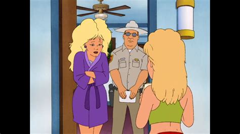Luanne Catches Nancy Off Guard When Dale Is Gone In Season Note The Tight Robe Clench And The