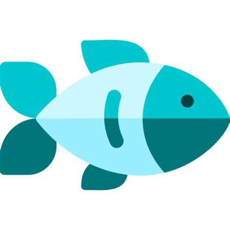 Fish Basic Rounded Flat Icon