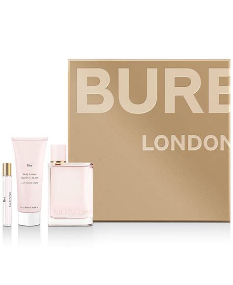 Burberry 3 Pc Her Eau De Parfum T Set Macys