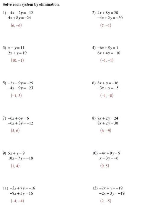 I can use systems of equations to solve problems. System Of Equations Using Substitution Worksheets
