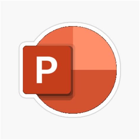 Microsoft Powerpoint Sticker For Sale By Ralfes Redbubble