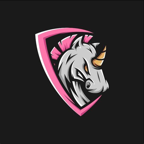 Premium Vector Unicorn Mascot Logo