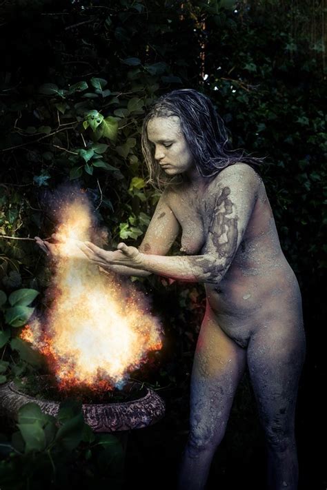 The Ritual Of The Fire Artistic Nude Photo By Artist Hybryds At Model
