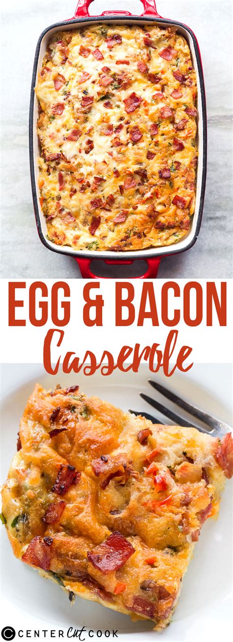 The Top 24 Ideas About Egg And Bacon Casserole Without Bread Home