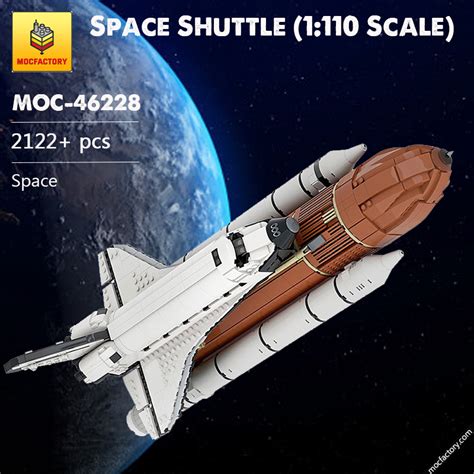 Moc 46228 Space Shuttle 1110 Scale Space By Kingsknight Moc Factory