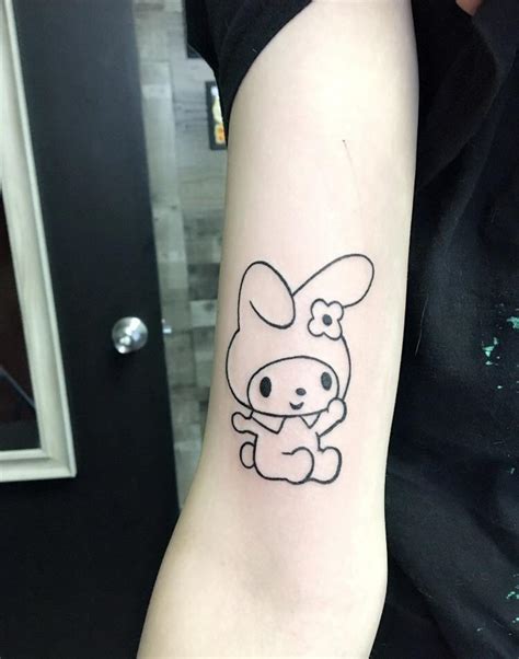 Get The Famous My Melody Tattoo From Hello Kitty