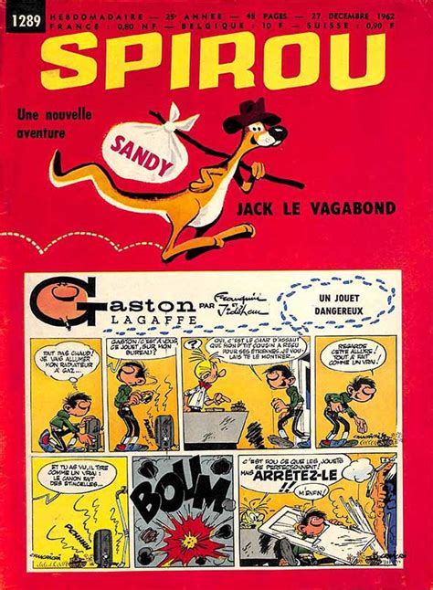 Bandes Dessinées Spirou 19621227 N°1289 Avec Le Mini Récit