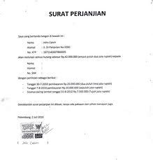 CONTOH SURAT PERJANJIAN KERJASAMA | BACHTIAR WEBINDO