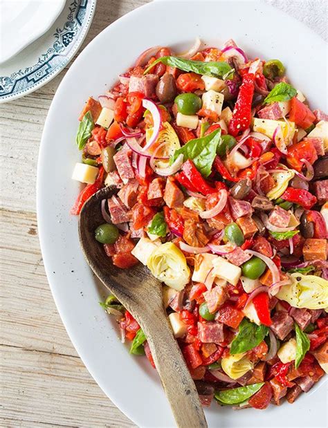 Antipasto Salad Receta Vivi Italia