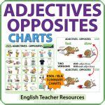 Comparative And Superlative Adjectives ESL Charts Woodward English