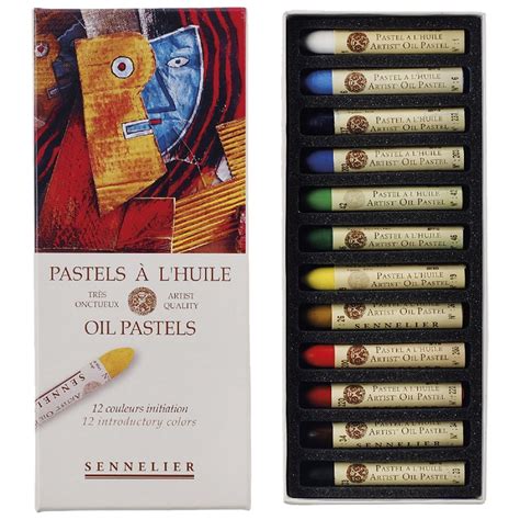 Sennelier Oil Pastel Set Of 12 Jacksons Drawing Supplies