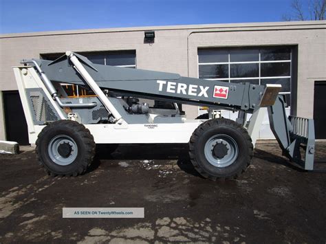 Terex Th1056c 10 000 Lbs 56 Ft High Reach Telehandler Forklift