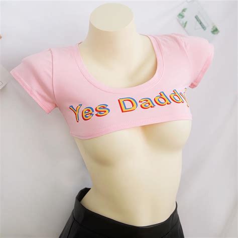 Japanese Sexy Yes Daddy Crop Top Sd02359 Syndrome Cute Kawaii
