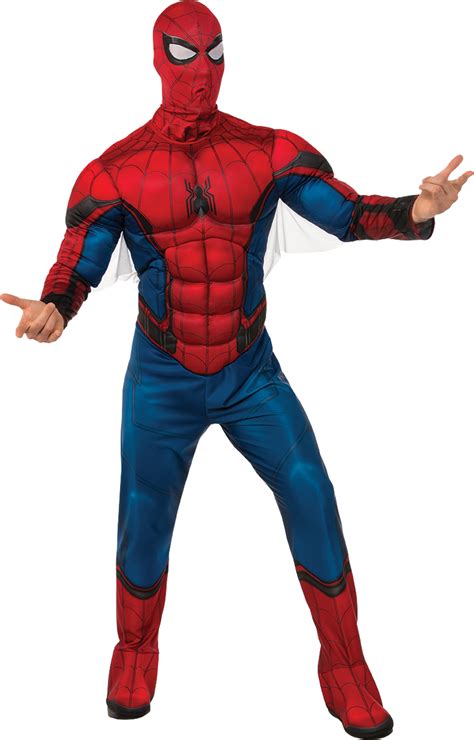 Spiderman Padded Adult Costume