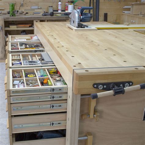 High Capacity Multi Function Workbench Build Woodworking Bench Plans