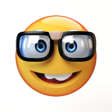 Nerd Emoji Vector Illustratie Illustration Of Intellectueel 227491014