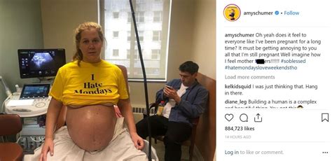 Amy Schumer Jokes Im Still Pregnant As She Shows Off Huge Bump