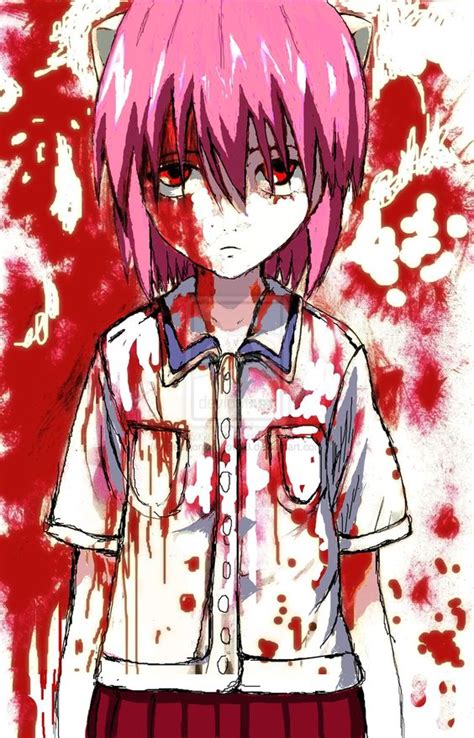 While The Entire Elfen Lied Series Is Something So Violent