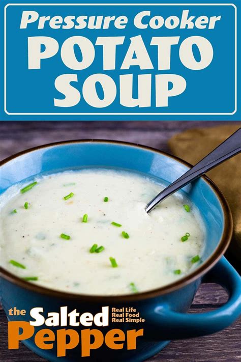 Pressure Cooker Potato Soup Recipe Yemek Tarifi