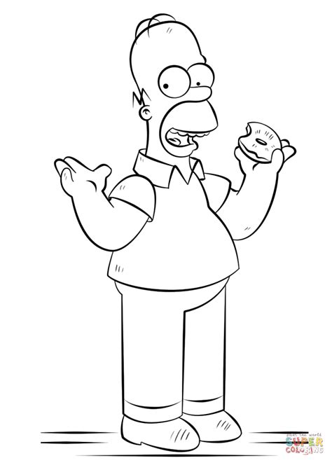 simpson coloriage homer homer simpson coloriage zafia official images and photos finder