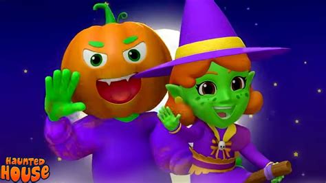 The Haunted House And Halloween Rhyme For Children Youtube