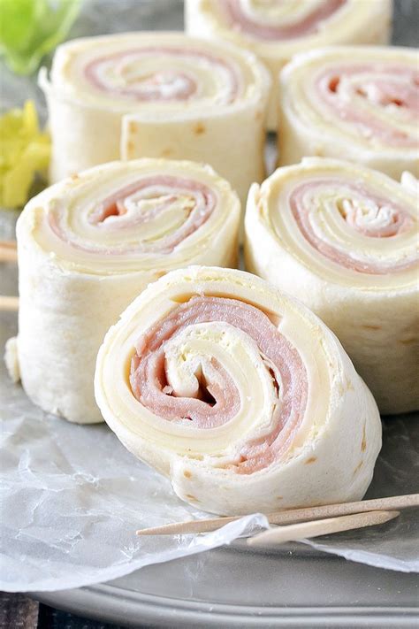 Ham And Cheese Pinwheels Mother Thyme Recipe Ham And Cheese