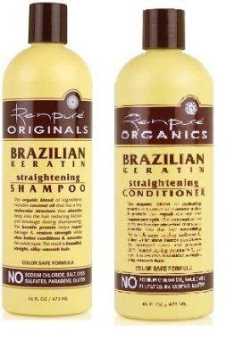 Diy how to do a natural keratin hair smoothing treatment at home with common kitchen ingredients easily and with less cost. Renpure Organics Brazilian Keratin Straightening Shampoo & Conditioner 16 oz:Amazon:Everything ...