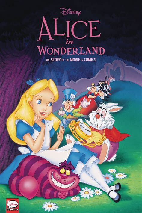 Nov190292 Disney Alice In Wonderland Story Ot Movie In Comics Hc