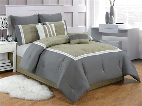 Contempo 8pc Comforter Set 3 Sizes