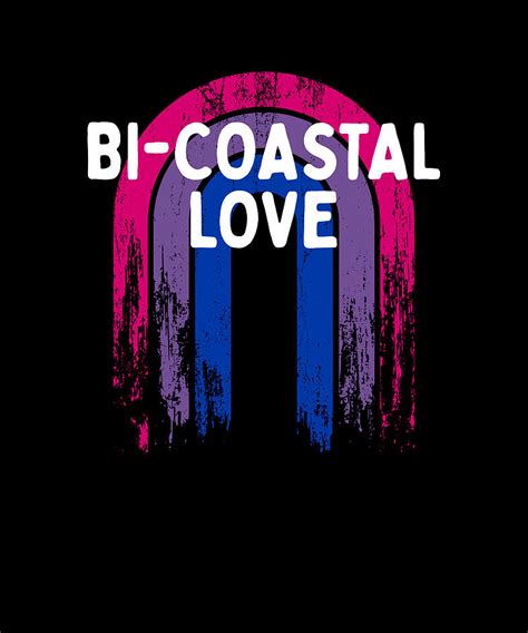 Bi Coastal Love Bisexual Couples Bi Pride Lovers Lgbtq Digital Art By Maximus Designs Fine Art