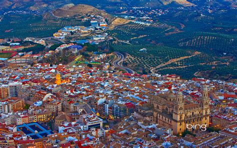 City Of Jaén In Andalucia Spain Hd Wallpapers
