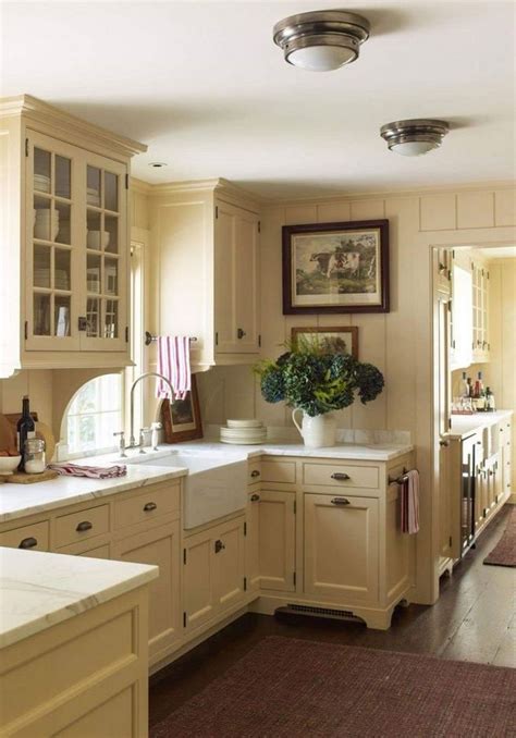17 Inspiring Country Style Cottage Kitchen Cabinets Ideas Lmolnar