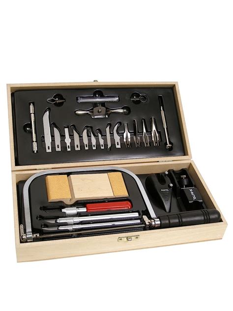 acto deluxe hobby tool set unique wood carving  acto carving