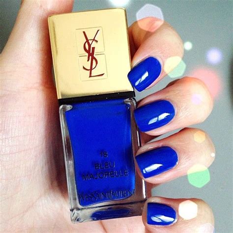 Bleu Majorelle Yves Saint Laurent Nail Polish Blue Nails Nails