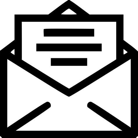 Send Receive Letter Envelope Inbox Svg Png Icon Free Download 527280