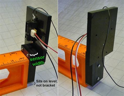 Sharp Infrared Distance Sensor Test Apparatus Robot Room