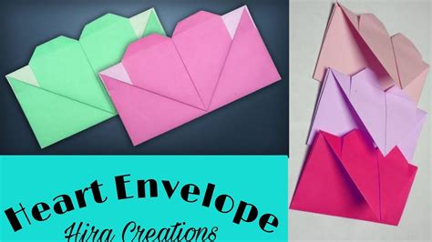 Origami Envelope Diy A4 Sheet Envelope Youtube