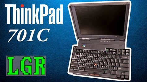 Ibm Thinkpad 701c The Iconic Butterfly Keyboard Youtube