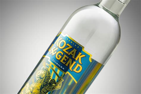 Kozak Legend Vodka On Behance