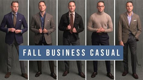 5 Stylish Business Casual Outfits For Fall Mens Smart Casual Outfit