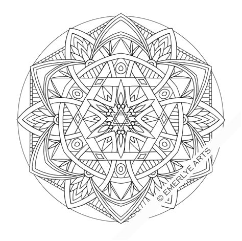 Art therapy coloring pages to download and print for free