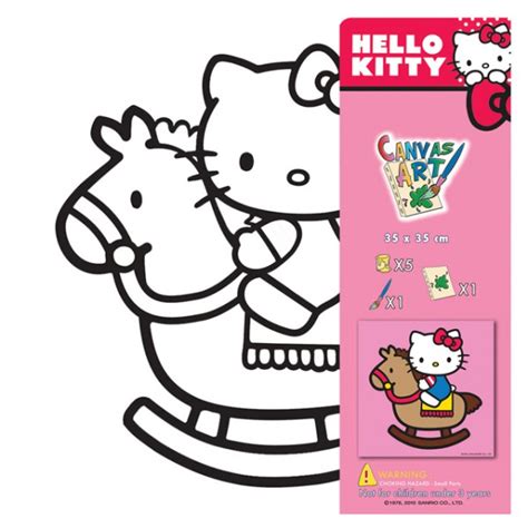 Hello kitty 24 zum ausdrucken. Hello Kitty Ausmalbilder auf Leinwand Motiv wählbar ...