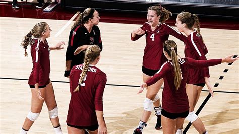 highlights no 2 stanford women s volleyball sweeps past no 13 usc youtube