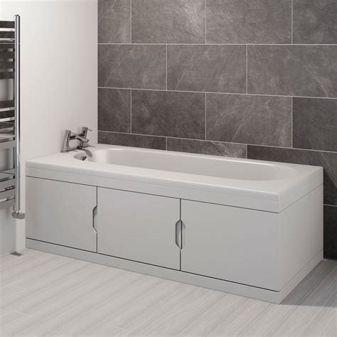 Here you will find a selection of bath panels. Cooke & Lewis Gloss White Rh Straight Bath Storage Unit & End Panel (W)1675Mm in 2020 | Bath ...