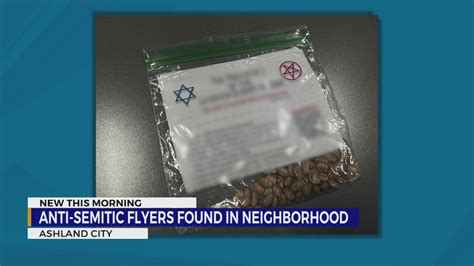 Anti Semitic Flyers Distributed In Ashland City