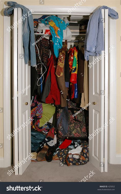 Messy Closet Stock Photo 425052 Shutterstock